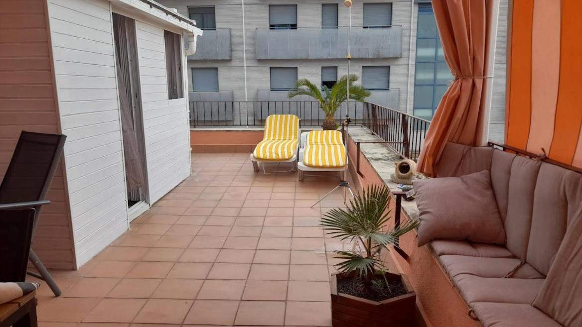 Terrassa-Solarium Centre Appartement Castell-Castell-Platja d'Aro Buitenkant foto