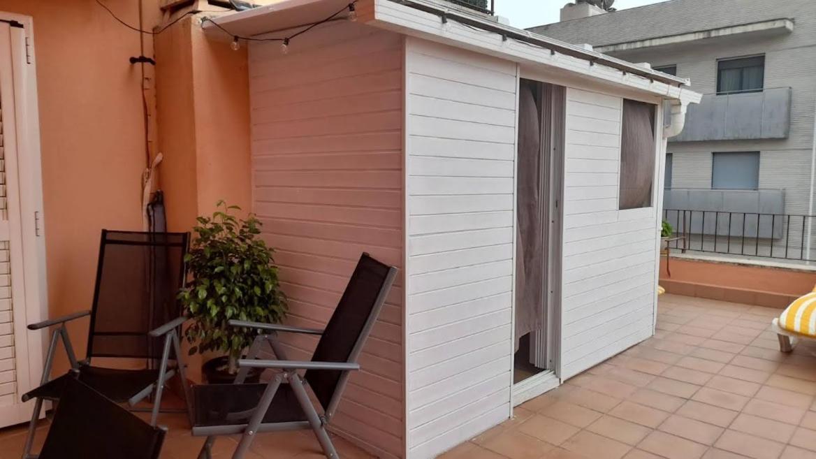 Terrassa-Solarium Centre Appartement Castell-Castell-Platja d'Aro Buitenkant foto